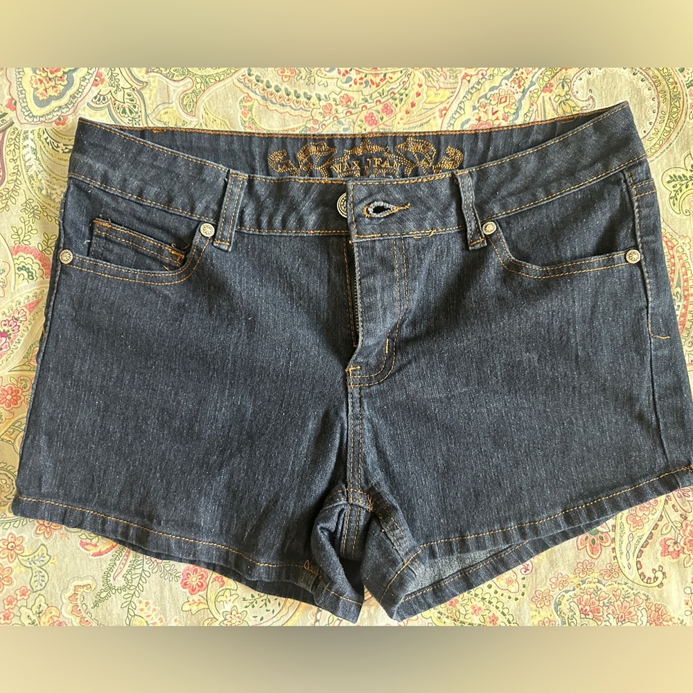Wax Jean Denim Shorts Size Large